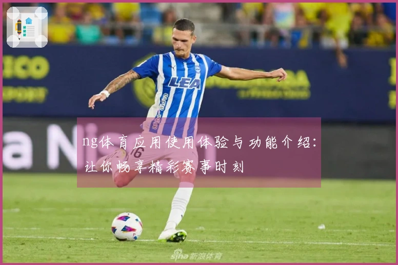 ng体育应用使用体验与功能介绍：让你畅享精彩赛事时刻